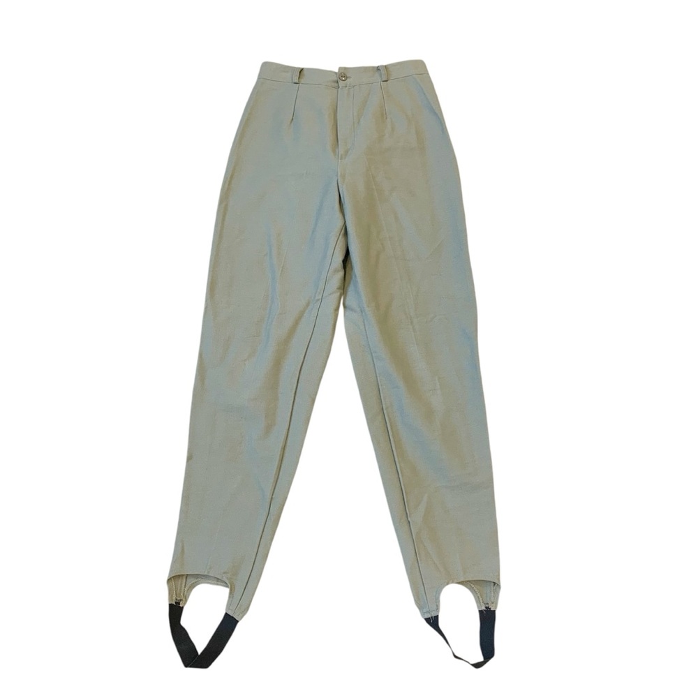 REITMANS | Vintage Women’s Stirrup Pants in Sage Green Size 7/8